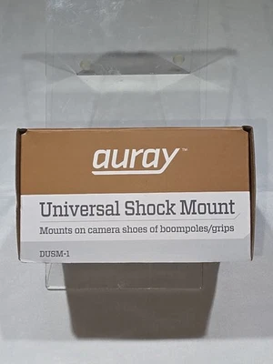 NEW Auray DUSM-1 Universal Shockmount For Camera Shoes & BoomPoles
