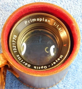Meyer-Optik Gorlitz Primoplan 75 mm f/1,9 rouge V, monture M42 Exakta 1321770 - Photo 1 sur 24