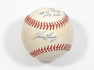 Chris Gomez Signed Rawlings OAL Baseball Auto Autograph - Picture 1 of 3
