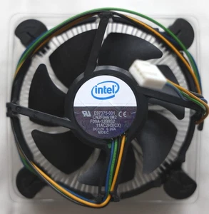 GENUINE INTEL SOCKET LGA775 E3400 4 PIN CPU COOLER NEW (OTHER) - Picture 1 of 5