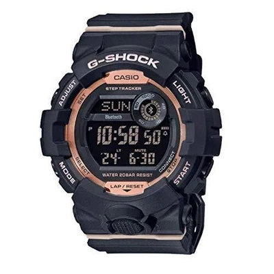 Casio G-Shock Bluetooth Matte Black Resin 50 mm Women's Watch GMDB800-1 - Image 1 of 4