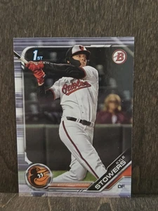 2019 Bowman Draft Kyle Stowers Chrome #BDC-76 1st Bowman Orioles A - Picture 1 of 2