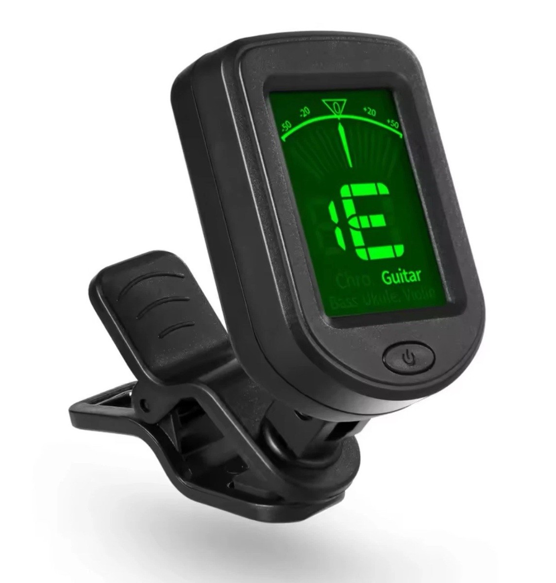 Accordatore Chitarra LEKATO Ricaricabile - Cromatico Per Chitarra, Basso, Violino E Ukulele - Foto 7