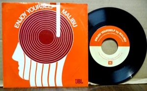 MALIBU Enjoy Yourself 1975 JBL Records 7" Los Angeles FUNK Soul 45 with PS - Picture 1 of 2