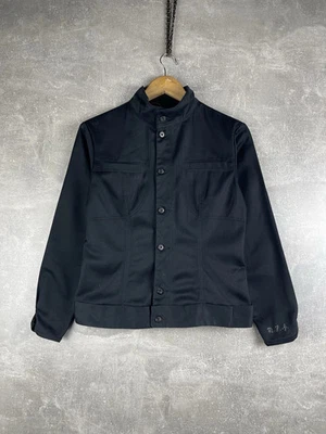 Marithé + François Girbaud Vintage 90s Black Cotton Jacket Made in IT Size M - image 1 of 4