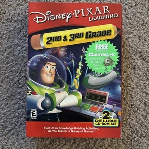 Disney Pixar Learning 2nd & 3rd Grade 2 Deluxe PC CD-ROM MAC Brand New Sealed - Picture 1 of 7