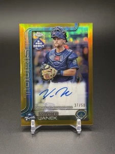 Autógrafo debut Topps Pro 2025 cromo automático PDC-19 WALKER JANEK GOLD/50 Astros - Imagen 1 de 2
