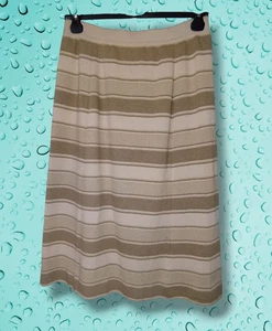 Einzigartiger Vintage hochwertiger Strickrock - 70er/80er Jahre Gr. 48 Ita US 12 - Maureen® - Bild 1 von 8