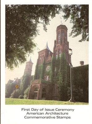 #1838-1841 First Day Ceremony Program 15c Architecture Stamps - Image 1 of 2