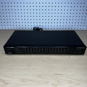 Pioneer GR-333 7-Band Stereo Graphic EQ Equalizer Tested/Working - Picture 1 of 14