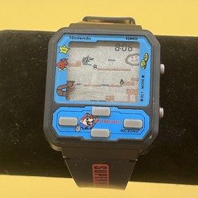 SUPER MARIO BROS: 1989 VINTAGE NINTENDO GAME WATCH (MZ Berger) **WORKS**