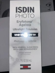 Eryfotona Ageless Tinted Mineral Sunscreen for Face, SPF 50 Zinc Oxide Formul... - Picture 1 of 4