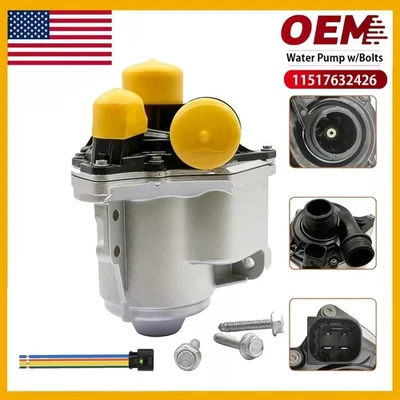 Electric Water Pump For 2009-2014 BMW N54 N55 3.0L 135i 335i 535i 11517632426 - Изображение 1 из 4