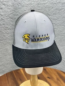 Pieper Warriors Hat Cap Snap Back NCAA Baseball Trucker Mens High School - Picture 1 of 7