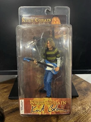 NECA Kurt Cobain 7'' Action Figure with Skyblue Guitar - Image 1 of 4