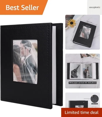 Compact 4x6 Photo Book for 100 Images - Ideal for Family & Wedding Memories - Image 1 of 4