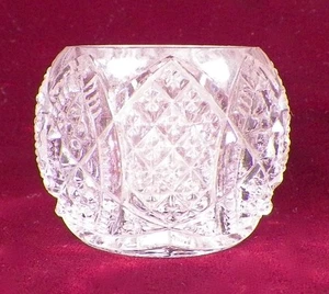 Scalloped Six Point Open Salt Cellar Dip Duncan & Miller #30 Antique Clear EAPG - Picture 1 of 5