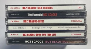 Boz Scaggs Cd Lot 6 Cd’s 7 Discs Some Change Hits The Essential But Beautiful - Picture 1 of 11