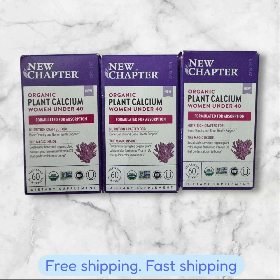 PARA 2 Nuevo Capítulo Planta Orgánica Calcio Mujeres Menores de 40, 60 Comprimidos 08/2026+ NUEVO Foto 1 de 2