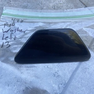 11-13 BMW F10 528I 535I FRONT Bumper WASHER COVER CAP Left 475 Black Sapphire - Foto 1 di 5