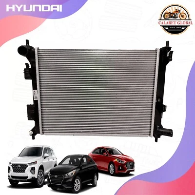 Conjunto radiador para hyundai grand i10 2013-2019 xcent 2013-2020 253100U000 Foto 1 de 4