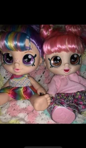 Kindi Kids Snack Set Off 2 Dolls Time Friends - Rainbow Kate - Picture 1 of 12