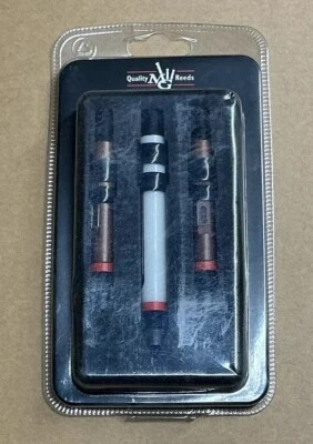 MG Blätter, Dudelsackrohr 3er Pack, braun/weiß. Neu in versiegelter Packung - Bild 1 von 4