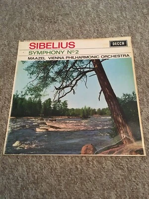 Sibelius - Symphony No.2 - Maazel & Vienna Philharmonic Orchestra 1964 LP Mono - Image 1 of 4