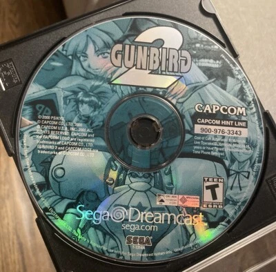 Sega Dreamcast Capcom Gunbird 2 Arcade Shooter Game Shmup DC Bullet Hell Psikyo - Image 1 of 4