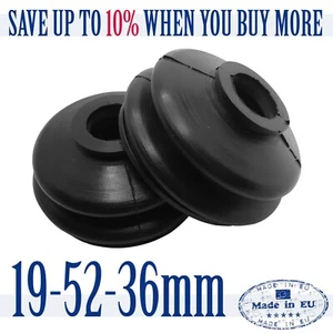 2 X High Quality Rubber 19 52 36 Dust Cover and Ball Joint Boots Tie Rod End - Picture 1 of 4