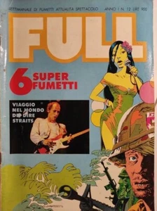 Full anno I n 12 Rivista fumetti spettacolo -1983 Dire Straits- Marina Marfoglia - Imagen 1 de 1