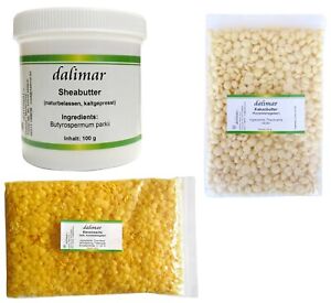 Dalimar Naturkosmetik selber machen - Bienenwachs Sheabutter Kakaobutter Paket