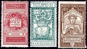 DANTE ALIGHIERI SASS 116-8 MNH** SERIE COMPLETA NUOVA CON GOMMA INTEGRA ORIGINAL - Foto 1 di 2