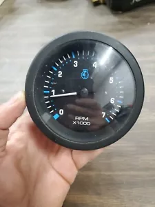 Teleflex Eclipse Tachometer 7000 RPM #68399 - Foto 1 di 8