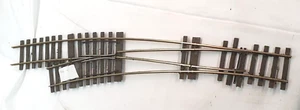 Hübner Spur 1 Weiche Links BASTLER GLEIS RESTE Eisenbahn 1:32 railway scale 1 - Bild 1 von 17