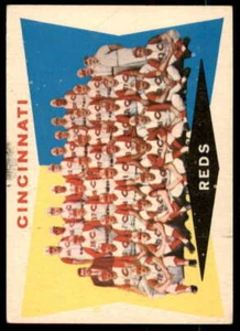 Cincinnati Reds CL Card 1960 Topps #164  - Picture 1 of 2
