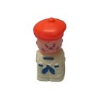Vintage 1974 GMFGI General Mills Cereal Toy Figure Hong Kong Sailor Boy Red Hat