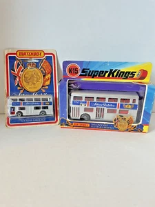 Vintage Matchbox Super Kings K-15 Londoner Jubilee AND 1/64 Londoner Jubilee - Picture 1 of 4