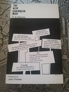 P.D. Sharma, The New Caribbean Man, Carib House, 1981 Paperback. - Picture 1 of 4