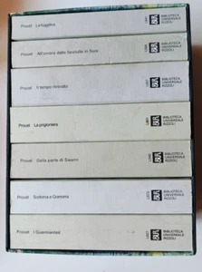 ALLA RICERCA DEL TEMPO PERDUTO (7 volumi in COFANETTO), Proust, BUR annate varie - Imagen 1 de 22