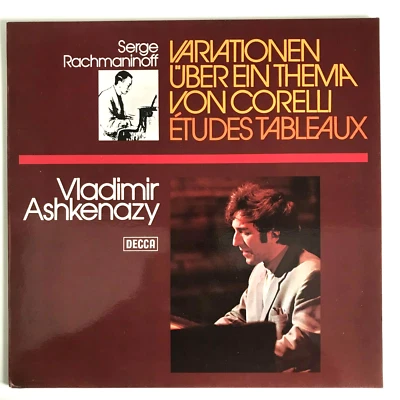 Rachmaninoff CORELLI-VARIATIONEN / ÉTUDES TABLEAUX Ashkenazy (LP639) - Bild 1 von 3