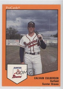 1989 ProCards Minor League Team Sets Calvain Culberson #1101