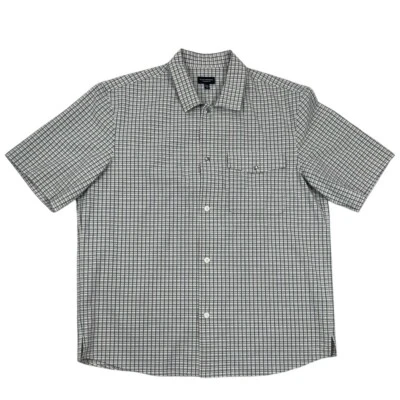 Club Monaco - Stretch-Cotton Seersucker Shirt -  Sz Large - Image 1 of 4