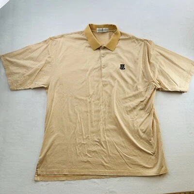 Fairway & Greene Polo Shirt Adult 2XL XXL Yellow Golf Ardsley Country Club Mens - Image 1 of 4