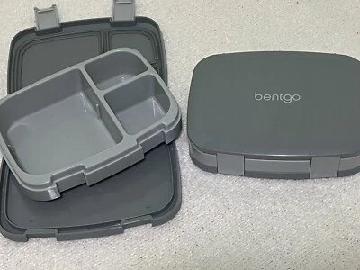 Lancheira estilo Bento 2 (dois) Bentgo Fresh à prova de vazamentos versátil 3 compartimentos - Imagem 1 de 2