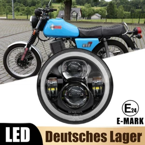 Faro LED de 7" luz de marcha diurna haz Hi/Lo para MZ ETZ125 ETZ250 ETZ 150 250 - Imagen 1 de 11