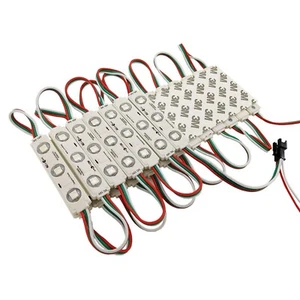 YUNBO 100Pcs WS2811 RGB LED Module Lights DC 12V SMD 5050 Addressable Dream C... - Picture 1 of 6
