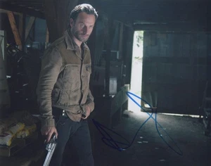 Andrew Lincoln handsigniertes 8x10 Foto COA - Bild 1 von 1