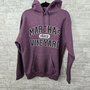 Sudadera con capucha Martha's Vineyard clásica para mujer talla mediana púrpura - Imagen 1 de 7