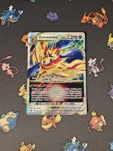 Pokémon Cards Zamazenta VSTAR 099/159 Ultra Rare Crown Zenith - (NM) - Picture 1 of 3